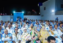 صورة اجتماع موسع لمنسق حزب الإنصاف على مستوي ولاية آدرار