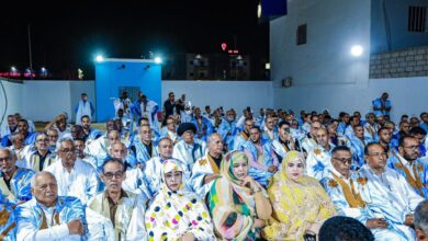 صورة اجتماع موسع لمنسق حزب الإنصاف على مستوي ولاية آدرار