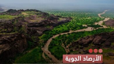 صورة الأرصاد الجوية  تتوقع تأخر الأمطار جنوب البلاد وتساقط عادية شرقا