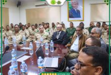 صورة دفعة من ضباط دورة التمهر بالأكاديمية العسكرية لمختلف الأسلحة تؤدي رحلة دراسية لمدينة نواذيبو
