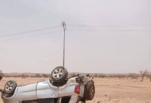 صورة وفاة ممرض  في حادث سير أثناء محاولته تفادي دهس طفلة قرب الطينطان