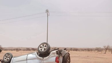 صورة وفاة ممرض في حادث سير أثناء محاولته تفادي دهس طفلة قرب الطينطان