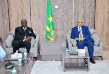 صورة رئيس الجمعية الوطنية يستقبل وفودًا برلمانية مشاركة في مراسم تقليد وسام “البلياد” لفخامة رئيس الجمهورية