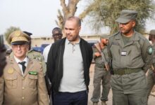 صورة المندوب العام يشرف على إطلاق تجمع ومبو السكني بولاية كيديماغا