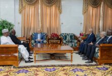 صورة رئيس الجمهورية يستقبل وفدا رفيع المستوى من البرلمانات الإفريقية والفرنكفونية