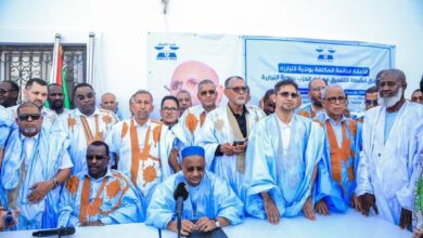 صورة الإنصاف  اجتماع موسع لمنسق حزب الإنصاف على مستوى ولاية الترارزة