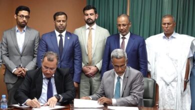 صورة اتفاق موريتاني أمريكي  لتعزيز التعاون بين القطاع الخاص وتوسيع فرص الاستثمار
