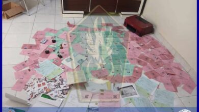 صورة الدرك الوطني يفكك شبكة متخصصة في تزوير الوثائق الرسمية بنواكشوط الغربية
