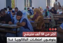 صورة أكثر من 64 مترشح  يخوضون امتحانات الباكالوريا غدا على عموم التراب الوطني
