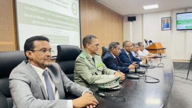 صورة تجديد الثقة  في محمد محمود ولد أحمدو جدو رئيسا لجمعية الوسطاء المعتمدين