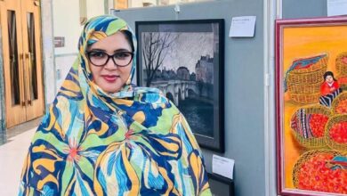 صورة رئيسة المرصد الوطني لحقوق المرأة والفتاة تزور معرض “Her Voice Our World” في قصر الأمم بجنيف