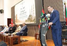 صورة وزير الثقافة والفنون يفتتح ندوة حول دور علمائنا في مد جسور التلاقي مع العالم الإسلامي