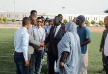 صورة انطلاق  المرحلة الثانية من البرنامج الوطني لحماية الشباب في نواكشوط الغربية
