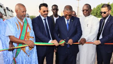 صورة الوزير المنتدب المكلف باللامركزية يجتمع بعمد البلديات المستفيدة من مشروع مدن