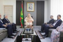 صورة وزيرة التجارة والسياحة تستقبل السفير المصري المعتمد لدى موريتانيا